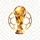 2026世界杯官网logo - 蓝色足球标志，代表世界杯官方入口